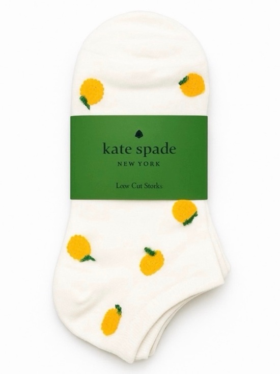 kate spade Other - KATE SPADE Lemon Low Cut Socks 3pack